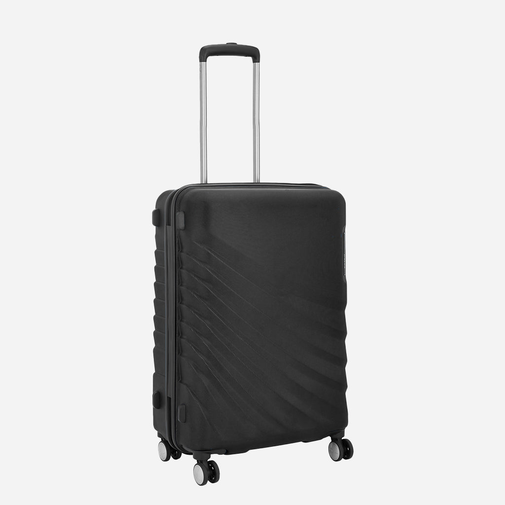 Safari Polaris Black Trolley Bag with TSA Lock