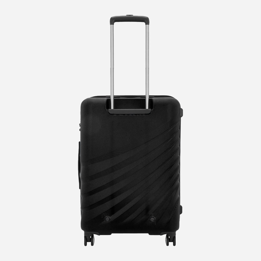 Safari Polaris Black Trolley Bag with TSA Lock