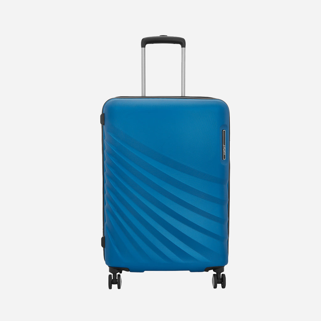 Safari Proton 67 cm Blue Trolley Bag with Dual Wheels