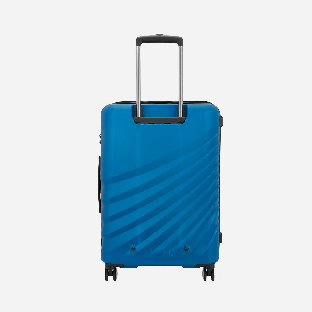 Safari Proton Blue Trolley Bag with Dual Wheels