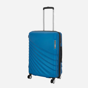 Safari Proton Blue Trolley Bag with Dual Wheels