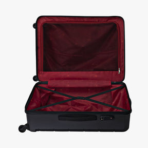 Regloss Antiscratch Hard Luggage Combo Set (Cabin, Medium, Large) - Black