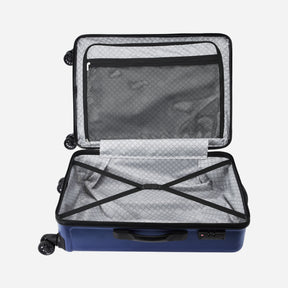 Safari Ryder Midnight Blue Trolley Bag With TSA Lock and Dual Wheels