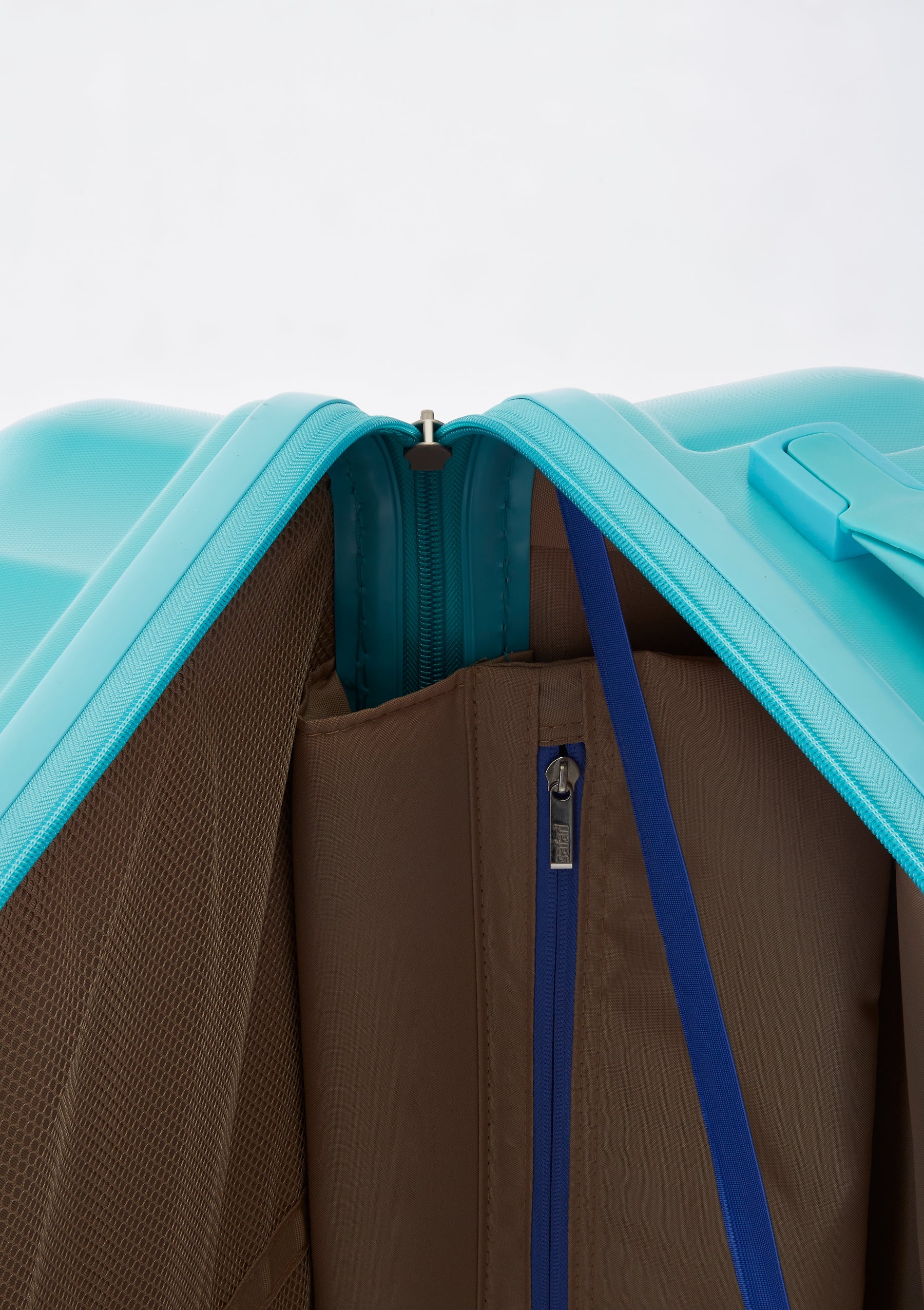 Safari Haze Splash Trolley Bag with TSA Lock, Dual wheels, Side Hooks and Anti-theft Zipper