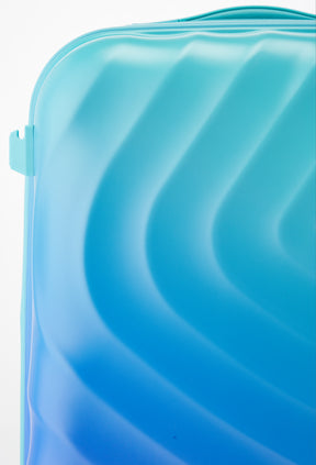 Safari Haze Splash Trolley Bag with TSA Lock, Dual wheels, Side Hooks and Anti-theft Zipper