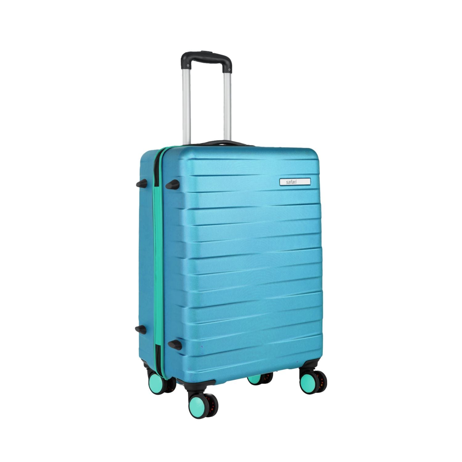 Safari Titanium Superior 4W Trolley Bag with TSA Lock - Electric Teal