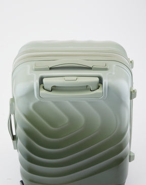 Safari Haze Tropica Trolley Bag with TSA Lock, Dual wheels, Side Hooks and Anti-theft Zipper