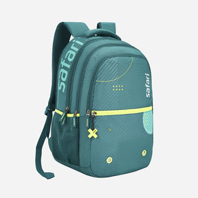 Safari Trio 9 37L Teal School Backpack with Pencil Pouch