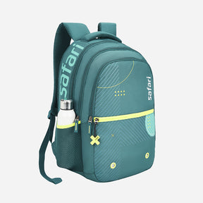 Safari Trio 9 37L Teal School Backpack with Pencil Pouch