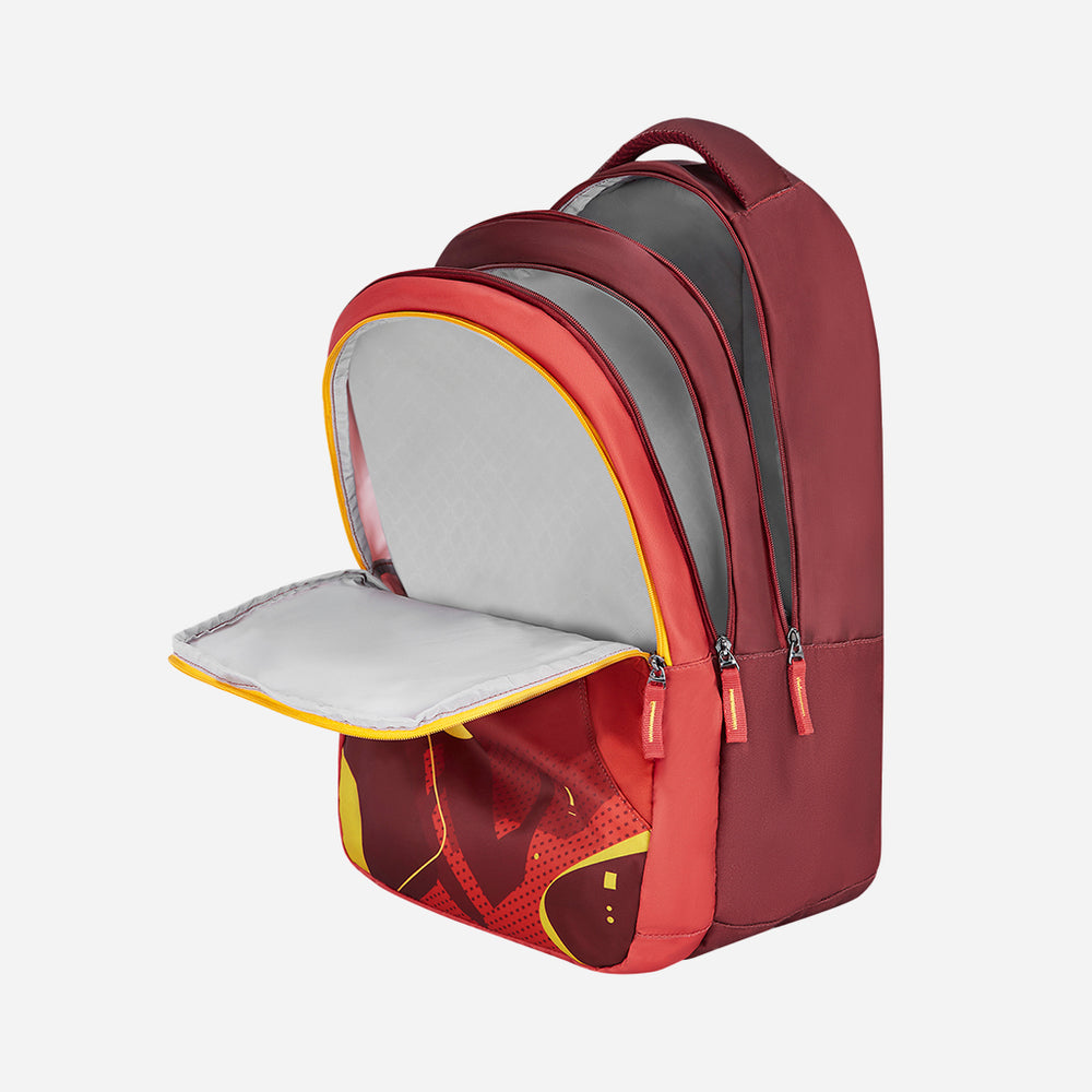 Buy Safari Trio 13 37L School Backpack Red Online