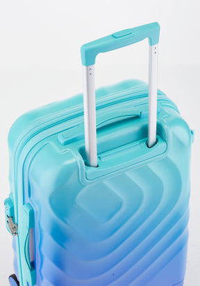 Safari Haze Splash Trolley Bag with TSA Lock, Dual wheels, Side Hooks and Anti-theft Zipper