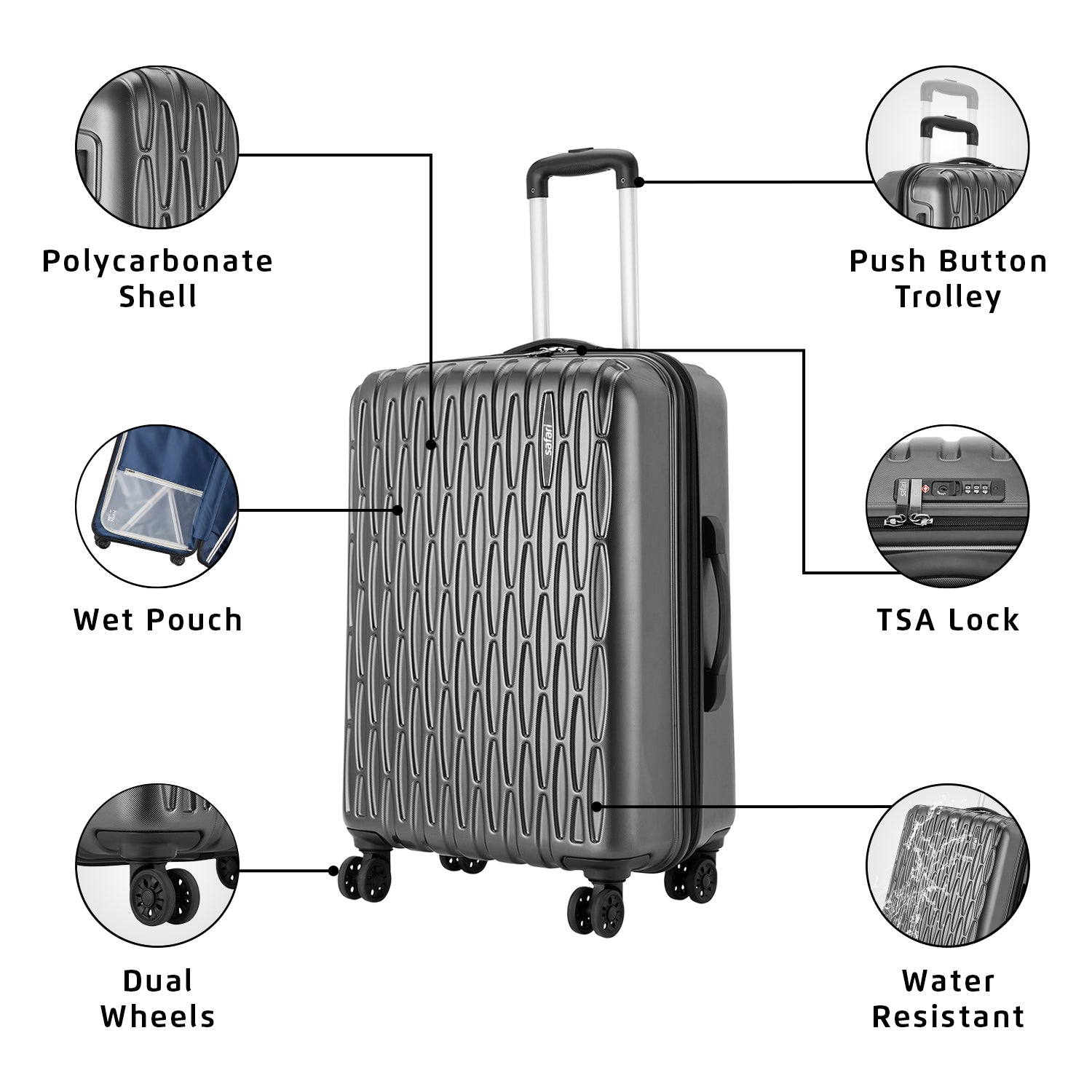 Tsa Lock Reset Safari Bag Lock Buy Safari Orbit TSA Lock With