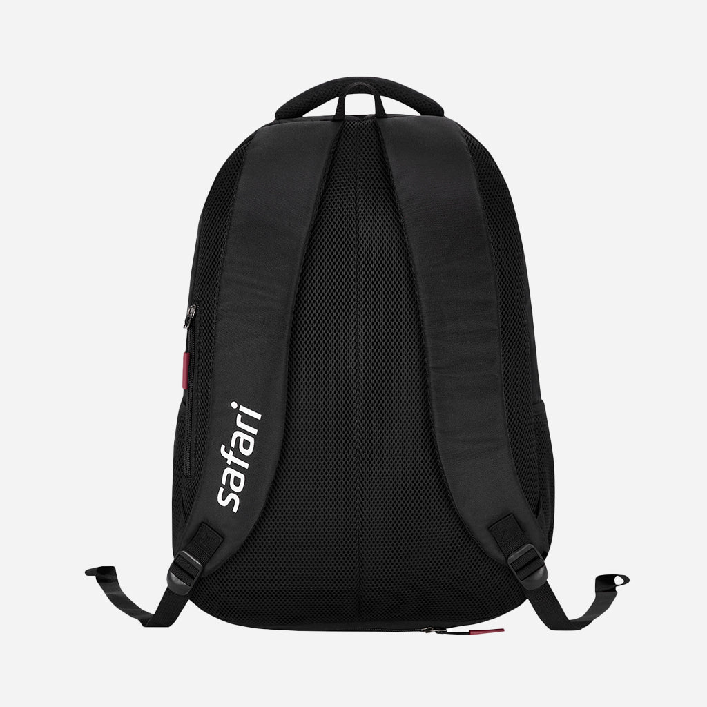 Safari Vogue 4 37L Black Laptop Backpack With Raincover
