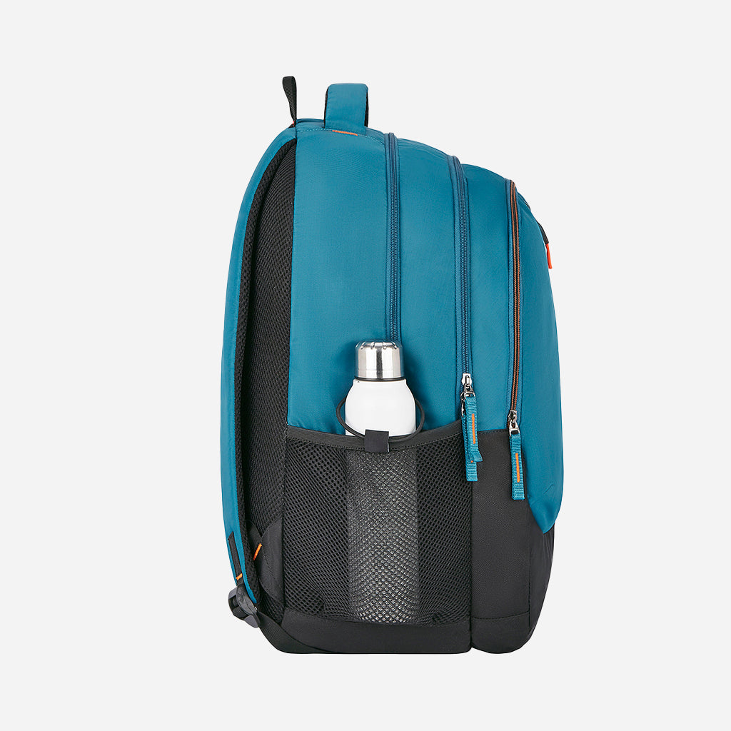 Safari Wing 13 37L Teal School Backpack with Pencil Pouch