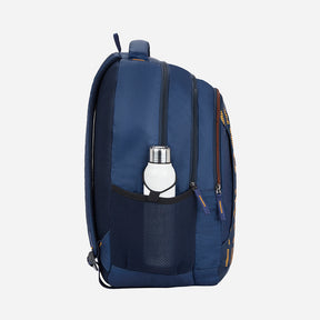 Safari Wing 14 37L Blue School Backpack with Pencil Pouch