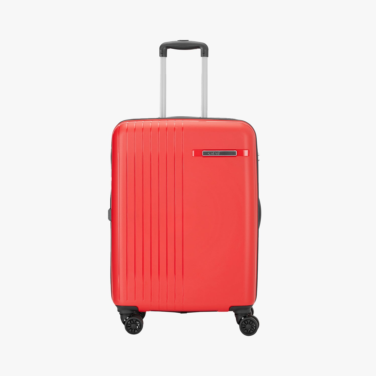 Safari Xylo Red Trolley Bag with Dual Wheels