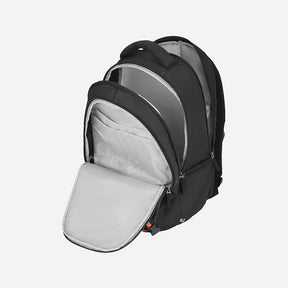 Aero School Backpack with Rain cover - Black