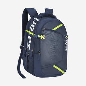 Aero School Backpack with Rain cover- Blue