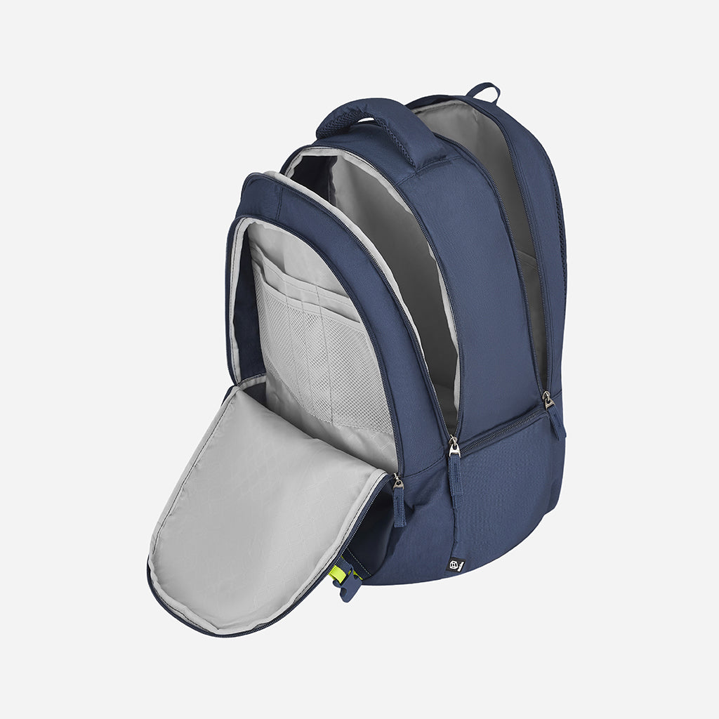 Aero School Backpack with Rain cover- Blue