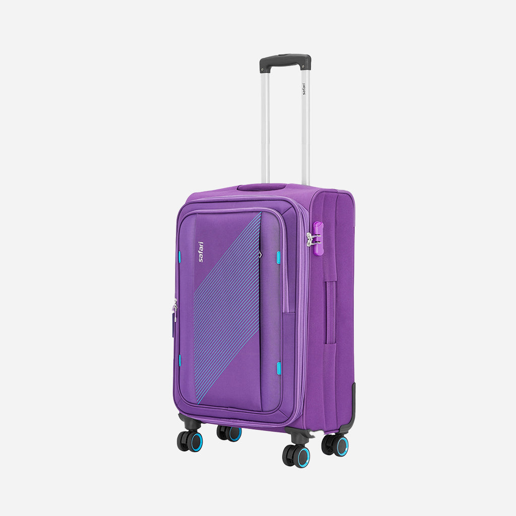 Safari Aura Purple Trolley Bag