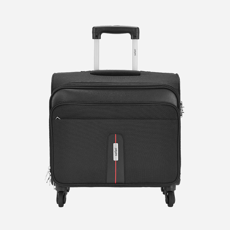 Buy Safari Brighton Overnighter Laptop Trolley Bag Black