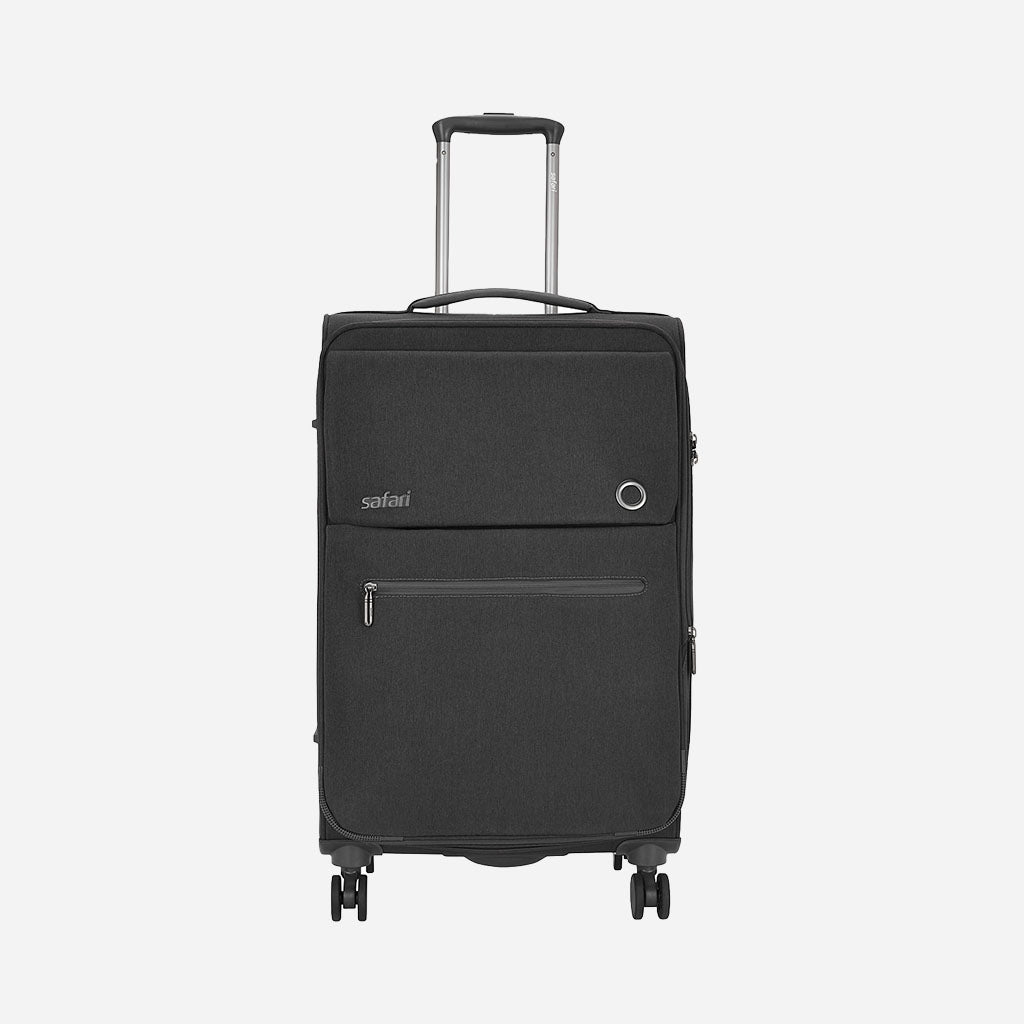 Safari Bristol Grey Trolley Bag with TSA Lock & USB Charging Port