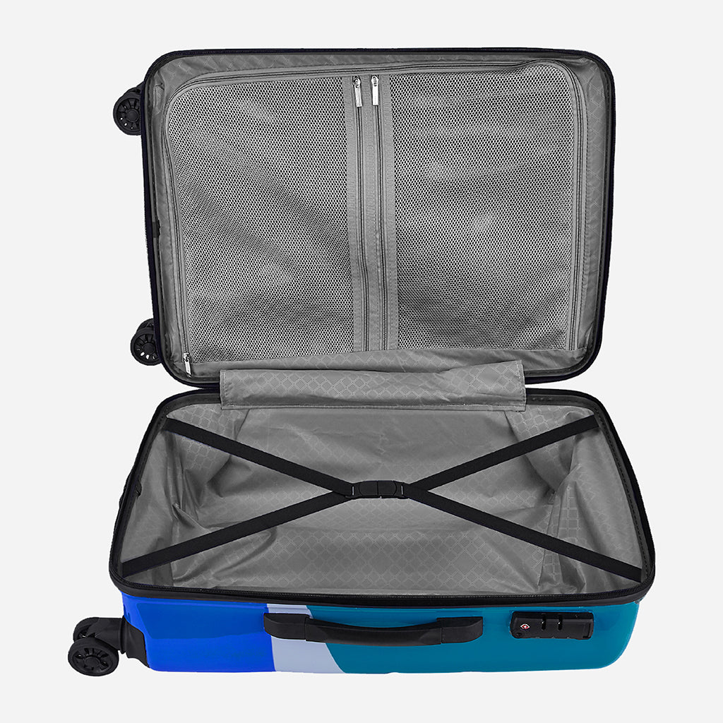 Safari Chroma Plus Printed Trolley Bag with TSA Lock