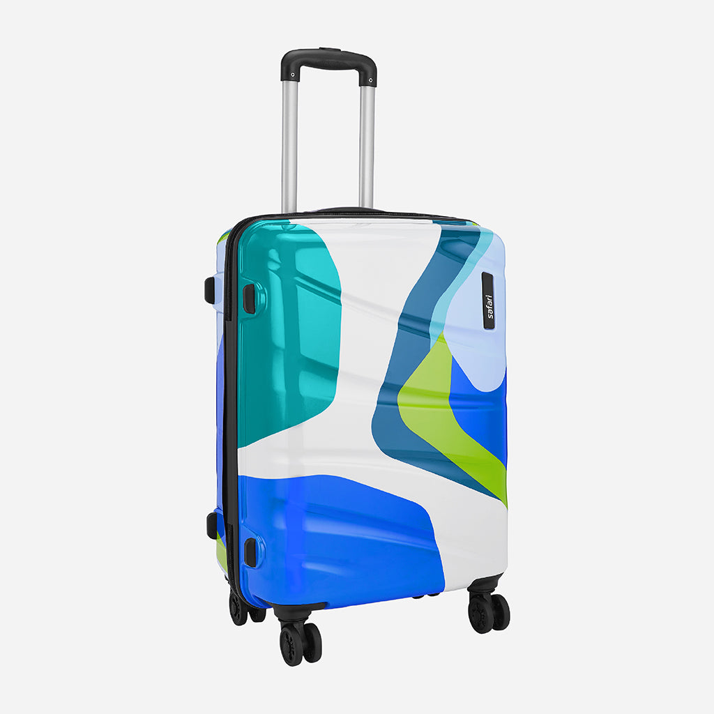 Safari Chroma Plus Printed Trolley Bag with TSA Lock