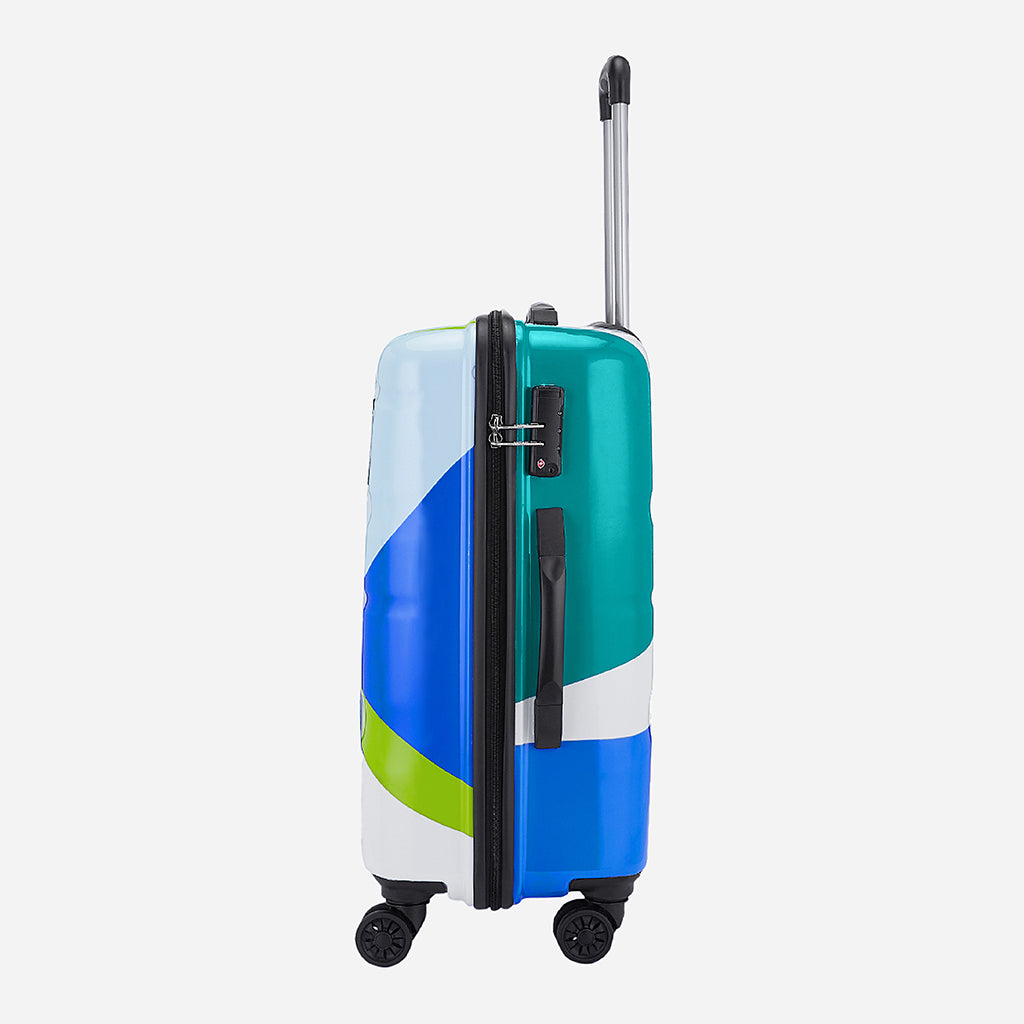 Safari Chroma Plus Printed Trolley Bag with TSA Lock