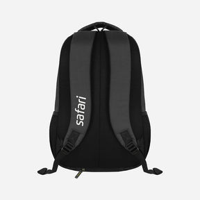 Clan School Backpack with Rain cover - Black
