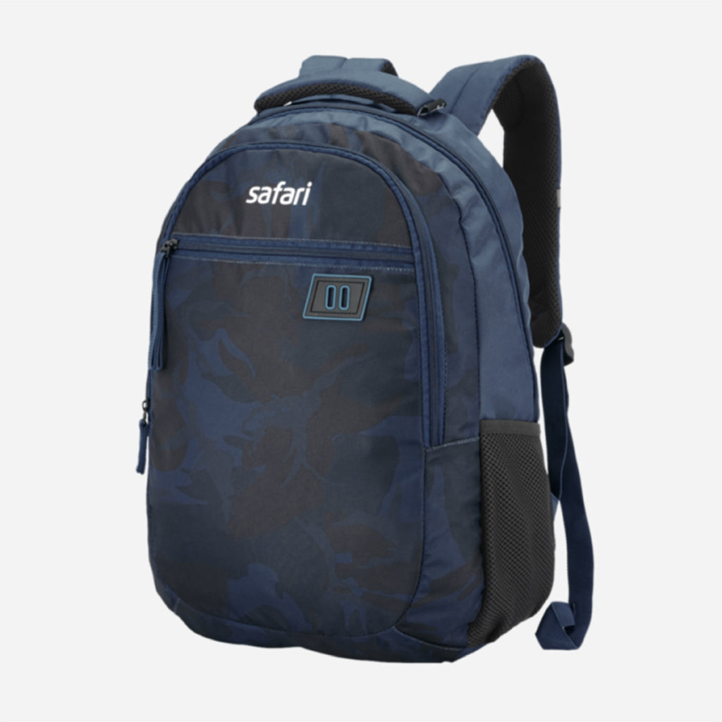 Safari Combat 29L Blue Laptop Backpack with Easy Access Pocket
