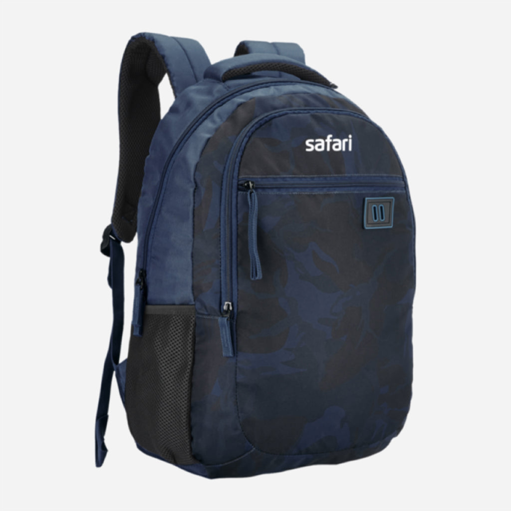 Safari Combat 29L Blue Laptop Backpack with Easy Access Pocket