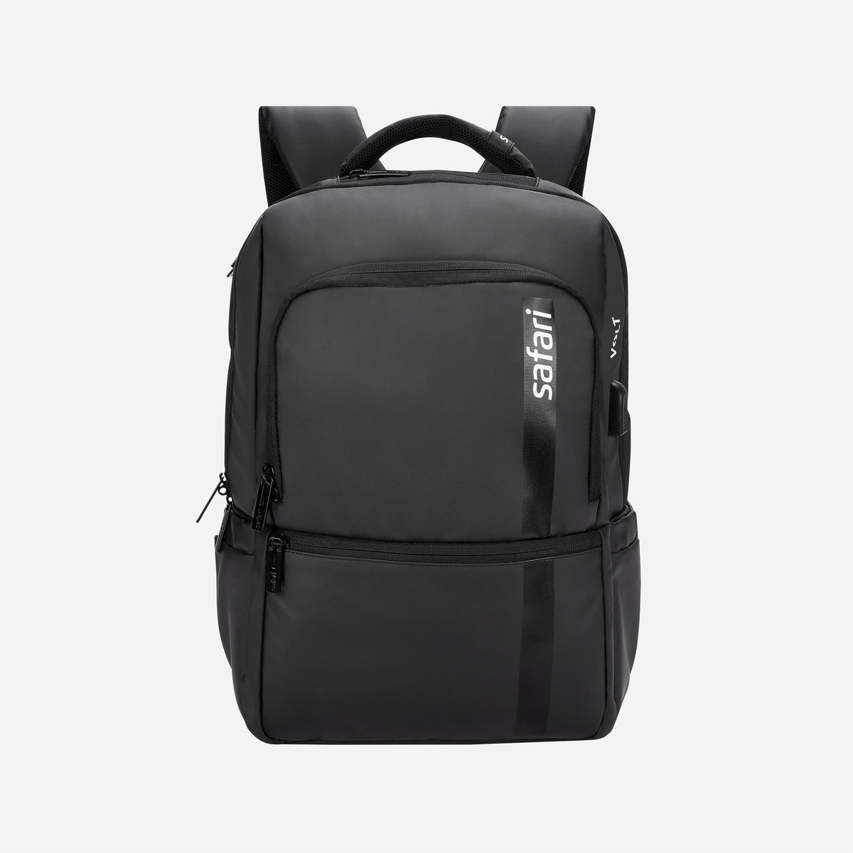 Safari Safari Cosmo 16L Black Laptop Backpack With a USB Charging Port