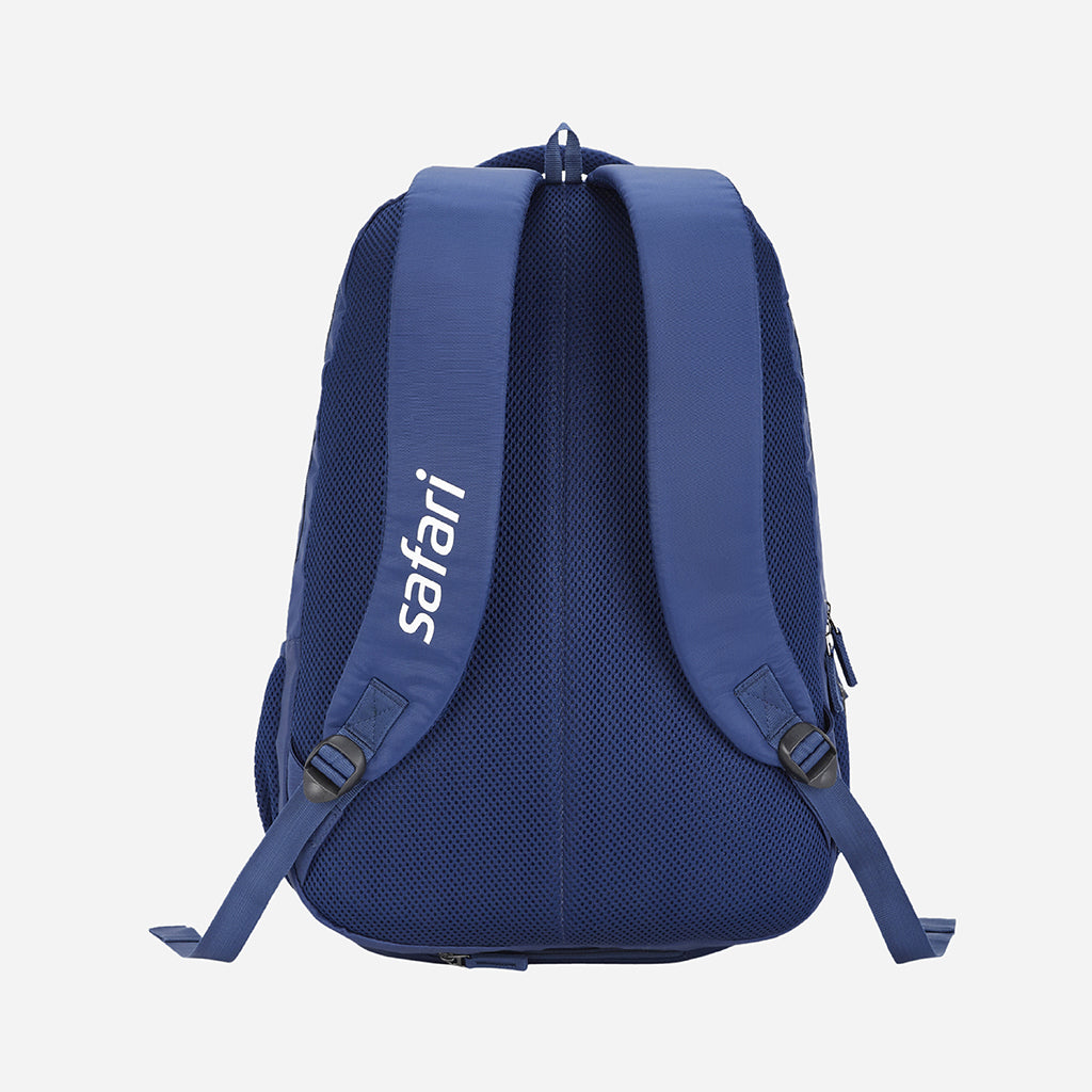 Safari Delta Plus 3 36L Blue Laptop Backpack with Raincover