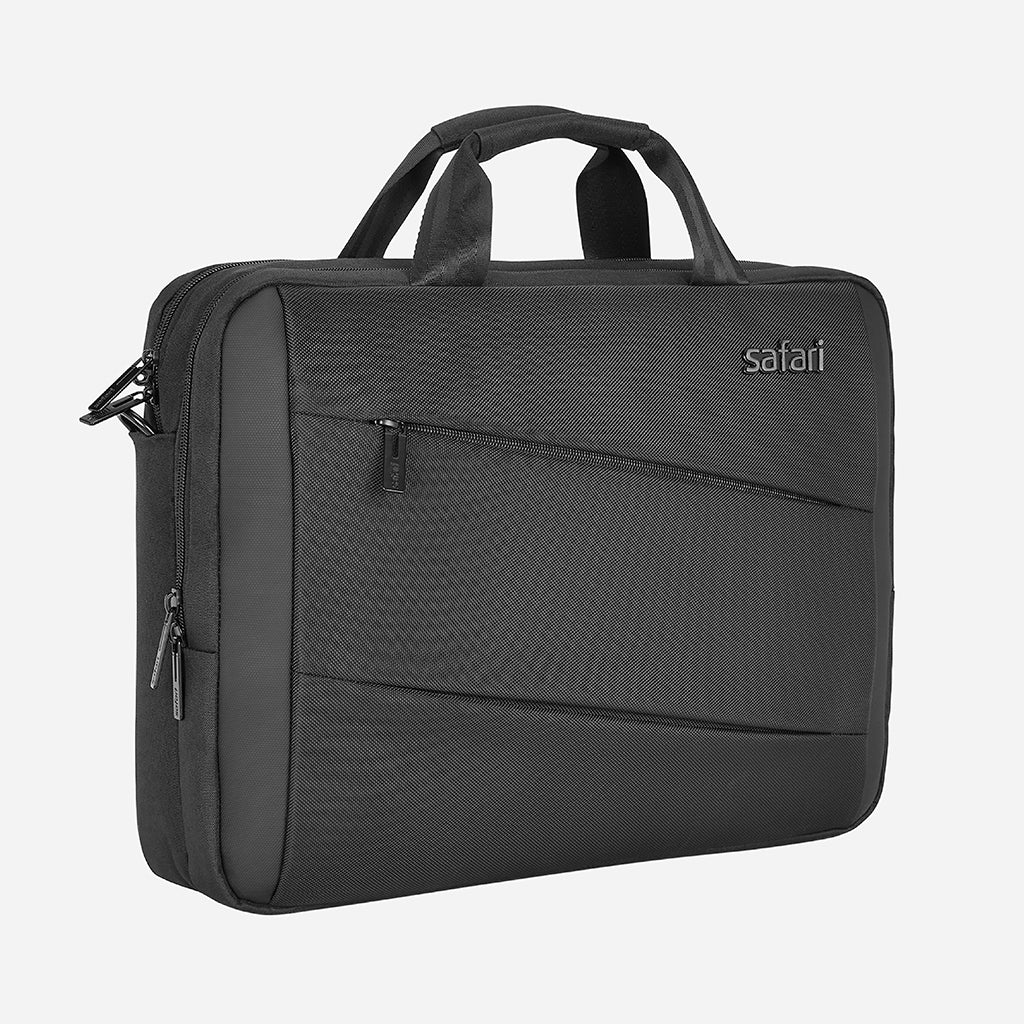 Brown Multi compartment Laptop Bag for men
