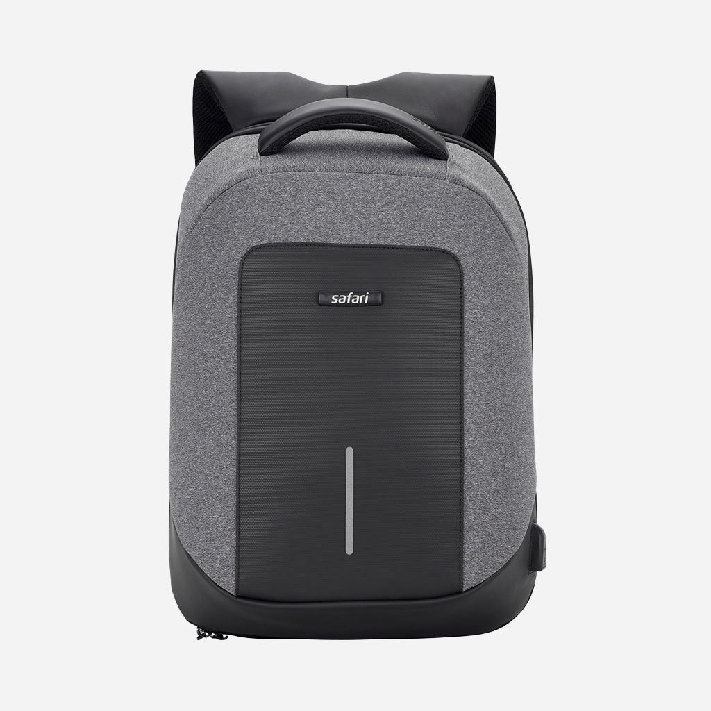 Safari Edge 3 Black Formal Backpack with Laptop Sleeve