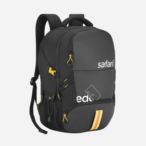 Safari Expand 3 48L Black Laptop Backpack with Easy Access Pocket