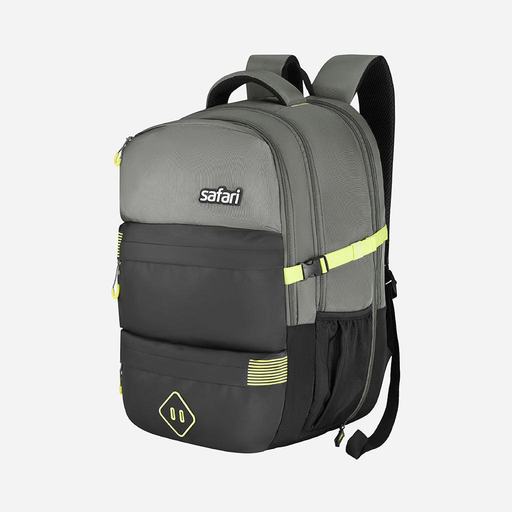 Safari Expand 8 48L Black Laptop Backpack with Easy Access Pockets
