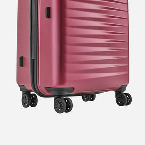 Fiesta Hard Luggage With Dual Wheels - Wine