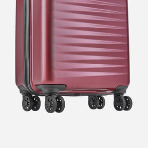 Fiesta Hard Luggage With Dual Wheels - Wine
