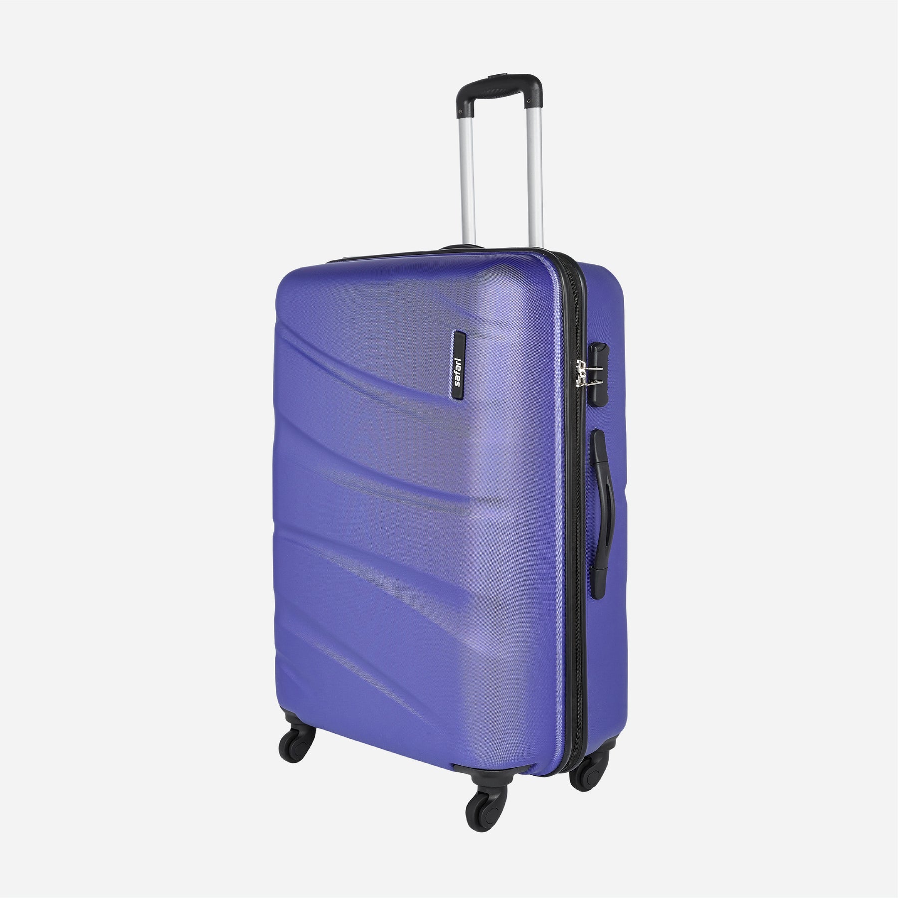 VIP Quad Hard Luggage Trolley Bag 8 Wheel 360 Rotation Set of 3 Smal   arihantbagcenter