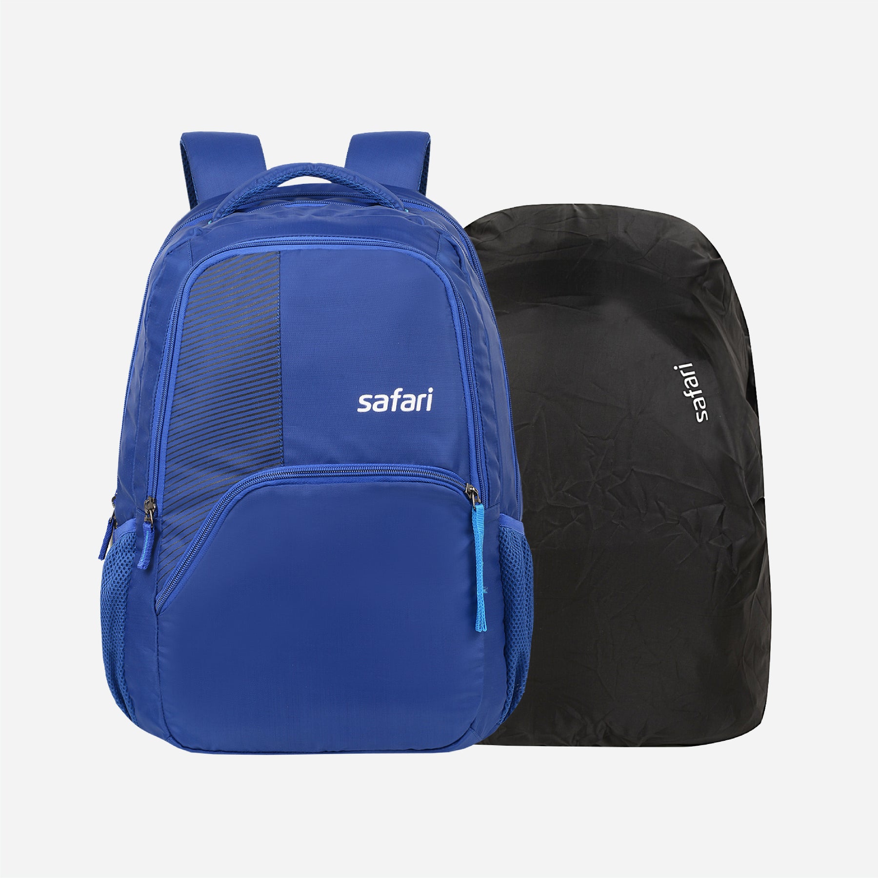 Helix Laptop Backpack with Raincover - Blue