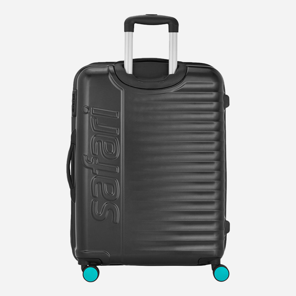 Ignite Anti Theft Hard luggage with TSA lock and Dual Wheels - Black