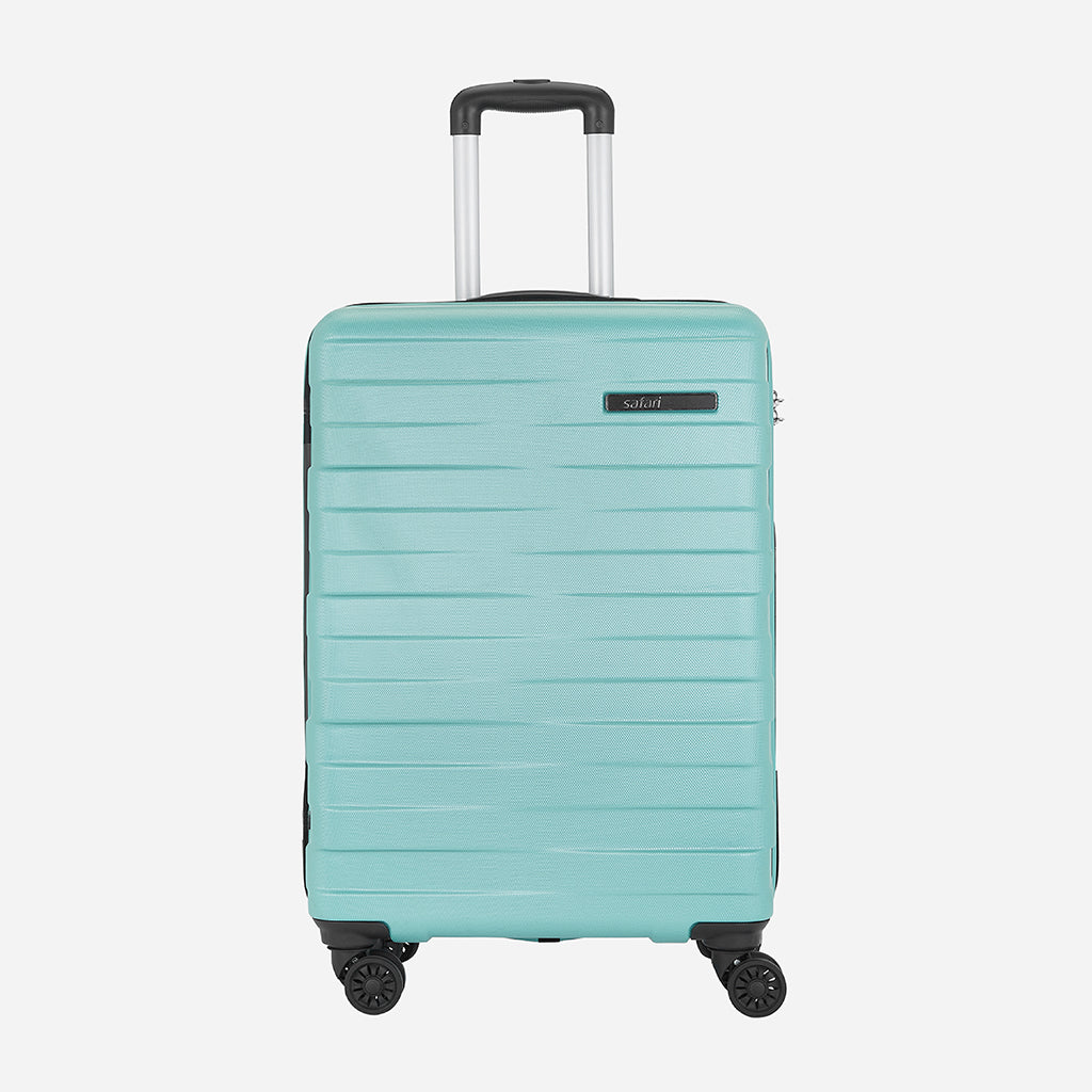 Mint Hard Luggage with Anti Theft Zipper and Dual Wheels - Spearmint