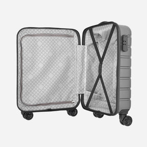 Ozone Hard Luggage Combo Set (Small, Medium and Large) - Gun Metal