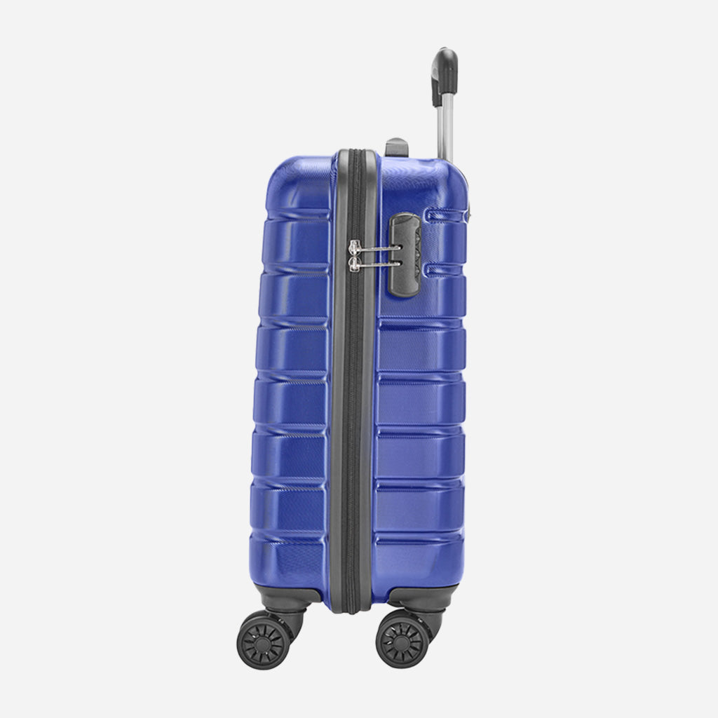 Ozone Hard Luggage Combo Set (Small, Medium and Large) -  Metallic Blue
