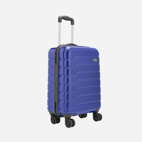 Safari Ozone Metallic Blue Trolley Bag with Dual Wheels