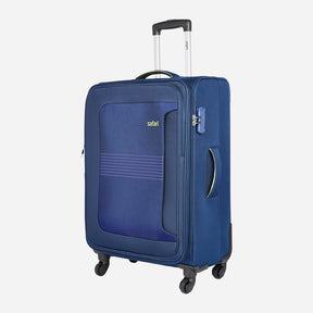 Plush  Soft Luggage - Blue