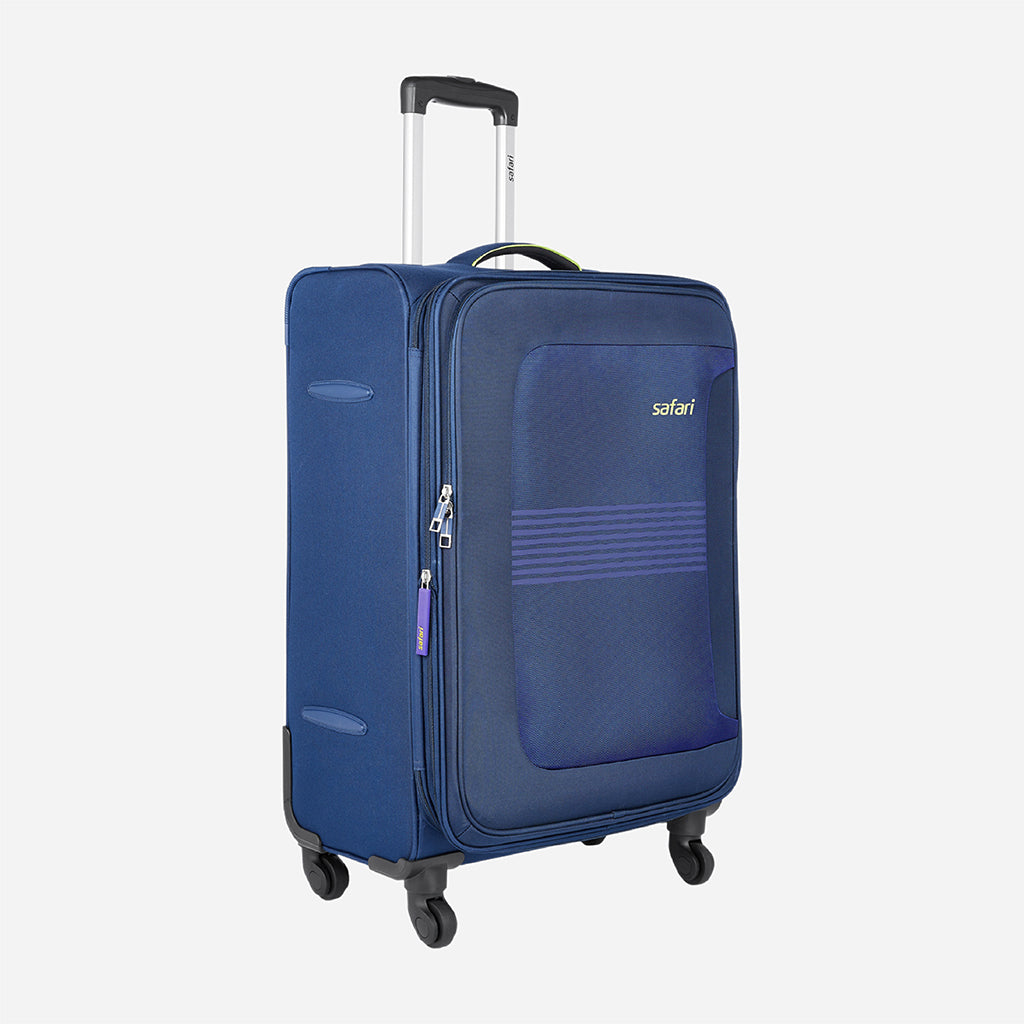 Plush  Soft Luggage - Blue