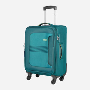 Plush Soft Luggage - Green